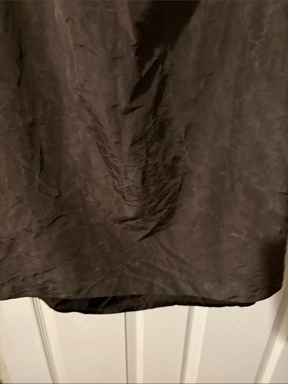 Vintage J. Crew Strapless Satin Dress with Waist Sash